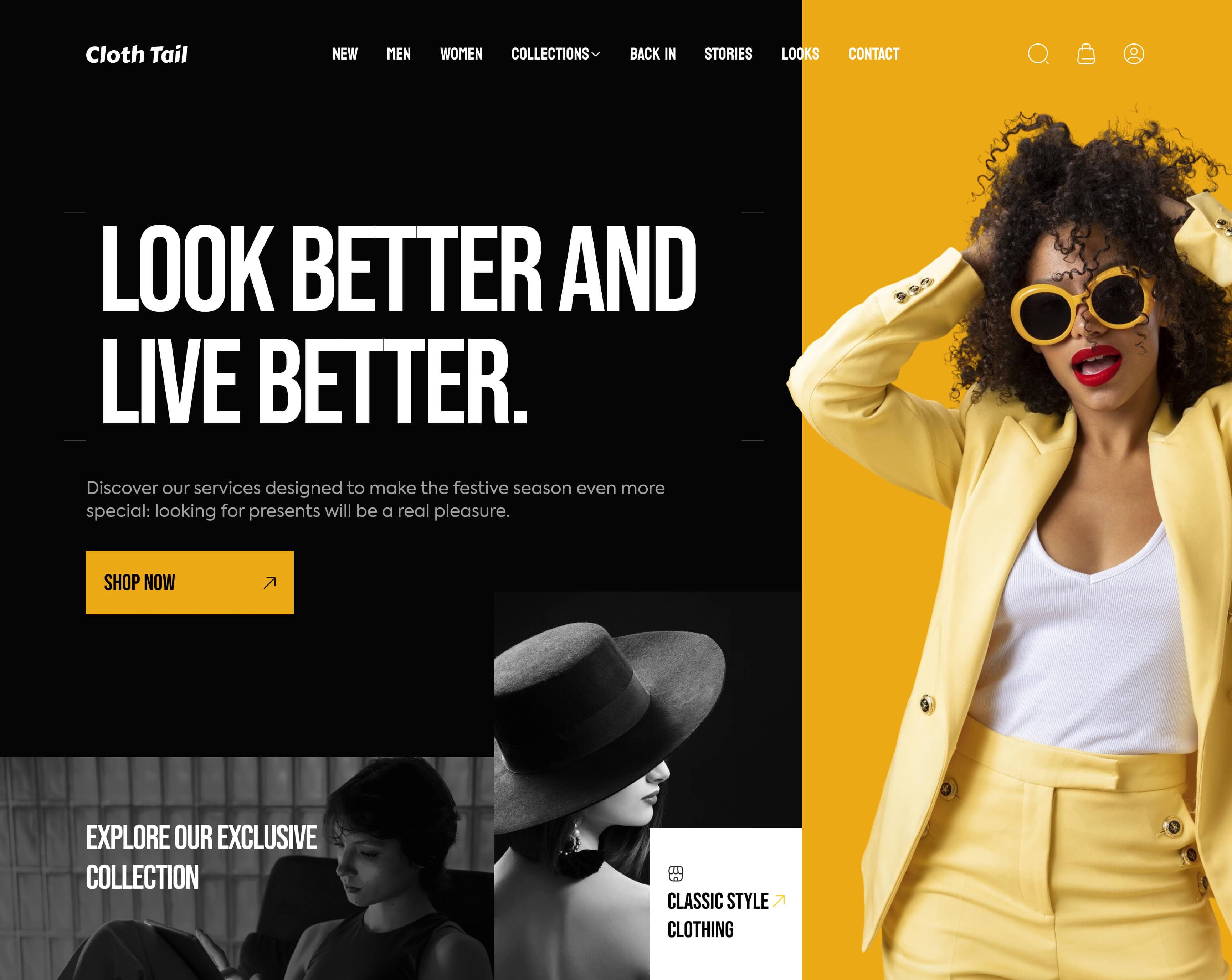 E-commerce fashion store